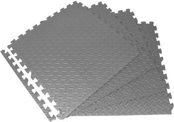 Mata puzzle MALSPORT EVA 60x60x1 cm szara